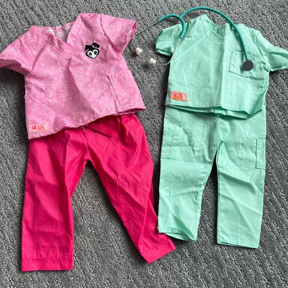 Our Generation doll with Accessories and Plush Dog - Picture 3 of 7